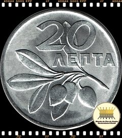 Km 105 Grécia 20 Lepta 1973 XFC ® - comprar online