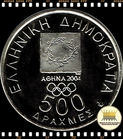 Km 176 Grécia 500 Drachmas 2000 XFC # Jogos Olímpicos de 2004 - Corredor da Tocha Olímpica ® - comprar online