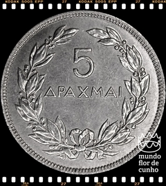 Km 71.1 Grécia 5 Drachmai 1930 SOB/FC # Muito Escassa neste estado de conservação © - comprar online