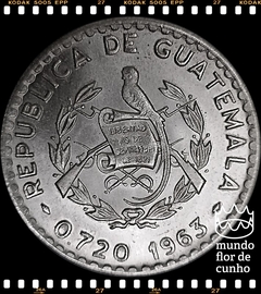 Km 264 Guatemala 50 Centavos 1963 XFC Prata Muito Escassa © - comprar online