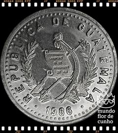Km 278.5 Guatemala 25 Centavos 1986 XFC © - comprar online