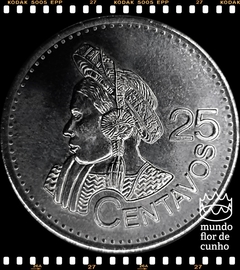 Km 294 Guatemala 25 Centavos 2012 XFC Magnética ©