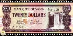 .P30 Guiana 20 Dollars (Nós Temos Mais de Uma Data e/ou Assinatura # Favor Escolher uma Data e/ou Assinatura Abaixo e o Estado de Conservação) P30c P30e.1 P30e.2