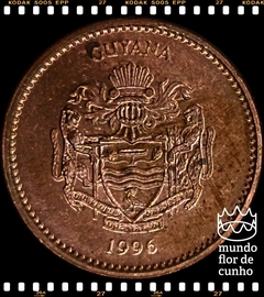 Km 50 Guiana 1 Dollar 1996 FC © - comprar online