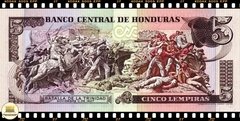 .P63b.1 Honduras 5 Lempiras 06/12/1985 FE - comprar online
