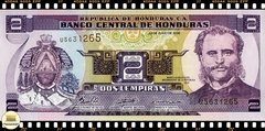 .P80 Honduras 2 Lempiras (Nós Temos Mais de Uma Data e/ou Assinatura # Favor Escolher uma Data e/ou Assinatura Abaixo e o Estado de Conservação) P80Af P80Ah