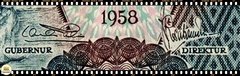 .P56 Indonesia 10 Rupiah 1958 FE - Mundo Flor de Cunho | Numismática