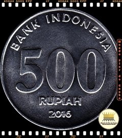 Km 73 Indonésia 500 Rupiah 2016 XFC ® - comprar online