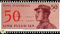 .P94a Indonesia 50 Sen 1964 FE - comprar online