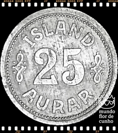 Km 2a Islândia 25 Aurar 1942 SOB © - comprar online