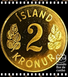 Km 13a.1 Islândia 2 Kronur 1966 XFC Proof Escassa © - comprar online