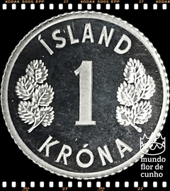 Km 23 Islândia 1 Krona 1980 XFC Proof Escassa © - comprar online