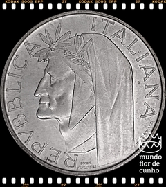 Km 100 Itália 500 Lire 1965R XFC Prata # 700º aniversário do nascimento de Dante Alighieri © - comprar online