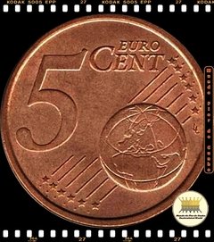 Km 212 Itália 5 Euro Cent 2002 R XFC ®