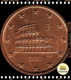 Km 212 Itália 5 Euro Cent 2002 R XFC ® - comprar online
