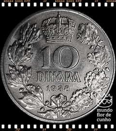 Km 22 Iugoslávia 10 Dinara 1938 XFC # Rei Pedro II ©