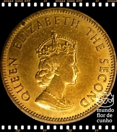 Km 22 Jersey, Bailiado 1/4 Shilling (3 Pence) 1957 XFC # Elizabeth II © - comprar online