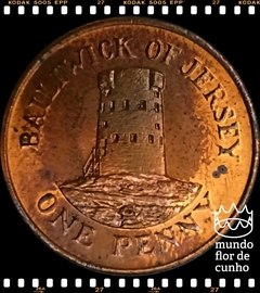 Km 54 Jersey, Bailiado 1 Penny 1985 # Elizabeth II © - comprar online