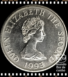 Km 56.2 Jersey, Bailiado 5 Pence 1993 XFC # Elizabeth II © - comprar online