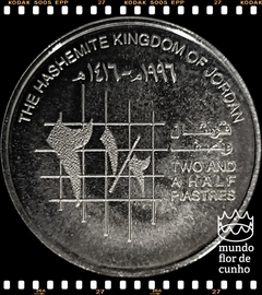 Km 53 Jordania 2 1/2 Piastres AH 1416 (1916) FC Proof Muito Escassa © - comprar online