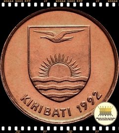 Km 1a Kiribati (Quiribati) 1 Cent 1992 XFC # Pássaro Fragata da Ilha Christmas ® - comprar online