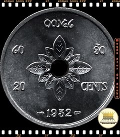 Km 5 Laos 20 Cents 1952 (a) XFC ® - comprar online