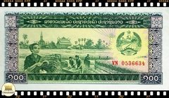.P30a Laos 100 Kip ND(1979) FE - comprar online