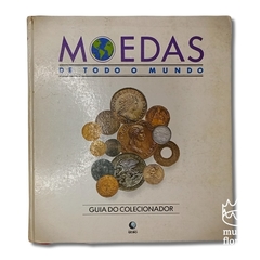 Coleção Completa Moedas de Todo o Mundo, Ed. Globo, 1992 - 1 Albúm (94 peças) + 3 Livros # Usado © - Mundo Flor de Cunho | Numismática