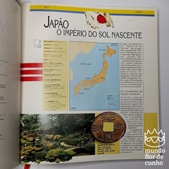 Coleção Completa Moedas de Todo o Mundo, Ed. Globo, 1992 - 1 Albúm (94 peças) + 3 Livros # Usado © na internet