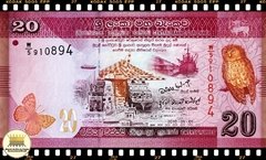 P123a Sri Lanka 20 Rupees 01/01/2010 FE