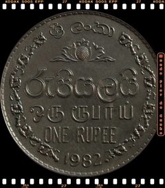 Km 136.2 Sri Lanka 1 Rupee 1982 XFC ®