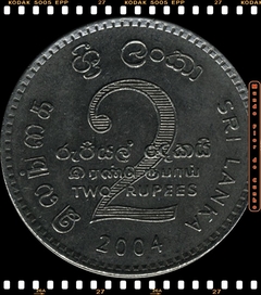 Km 147 Sri Lanka 2 Rupees 2004 XFC ®