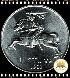 Km 87 Lituânia 5 Centai 1991 XFC ® - comprar online
