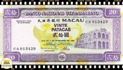 .P66a Macau 20 Patacas 01/09/1996 FE