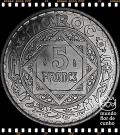 Km 48 Marrocos 5 Francs AH 1370 - 1951 (a) XFC © - comprar online