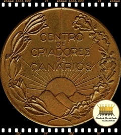 Brasil Medalha do Centro de Criação de Canários # Cunhada pela Casa da Moeda Rio de Janeiro ND XFC © - comprar online