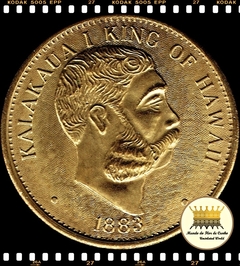 EUA # Medalha Cópia Moeda de Dolar 1883 (Km 7) XFC Prooflike Cunhada no Hawai ® - comprar online