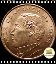 Km 433 Mexico 10 Centavos # Presidente Benito Juárez (Nós Temos Mais de Uma Data # Favor Escolher uma Data Abaixo e o Estado de Conservação) 1966 Mo 1967 Mo ® na internet