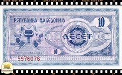 ..P1a Macedônia 10 Denari 1992 FE - comprar online