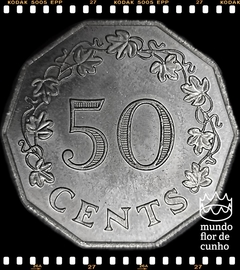 Km 12 Malta 50 Cents 1972 XFC Decagonal # Monumento do Grande Cerco © - comprar online