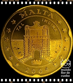 N#178602 Malta 20 Cents 2004 XFC Proof Muito Escassa © - comprar online