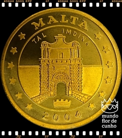 N#178604 Malta 50 Cents 2004 XFC Proof Muito Escassa © - comprar online