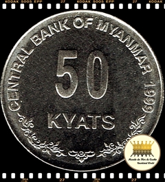 Km 63 Mianmar 50 Kyats 1999 XFC ® - comprar online