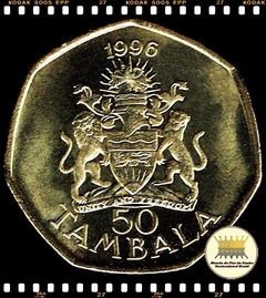 Km 30 Malawi (Maláui) 50 Tambala 1996 XFC Heptagonal ®
