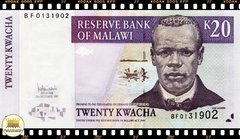.P52d Malaui 20 Kwacha 31/10/2007 FE