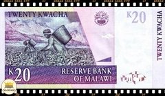 .P52d Malaui 20 Kwacha 31/10/2007 FE - comprar online