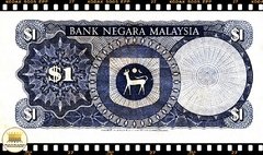 .P13b Malásia 1 Ringgit ND(1981) FE - comprar online