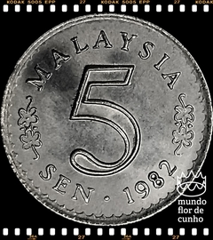 Km 2 Malásia 5 Sen 1982 XFC © - comprar online