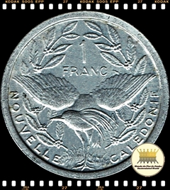 Km 2 Nova Caledônia 1 Franc 1949 (a) XFC ®