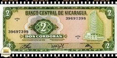 P121a Nicaragua 2 Cordobas Decreto 27.04.1972 FE na internet